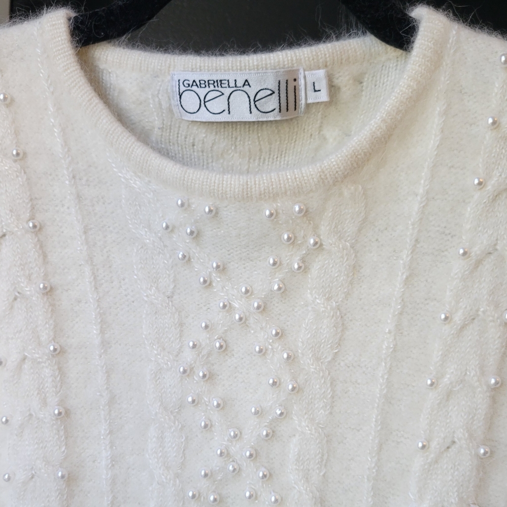 SOLDVintage Angora Lambswool Sweater